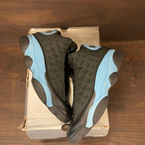 Jordan 13 Retro Black University Blue Size 10.5 (Pre-Owned) - Image 2