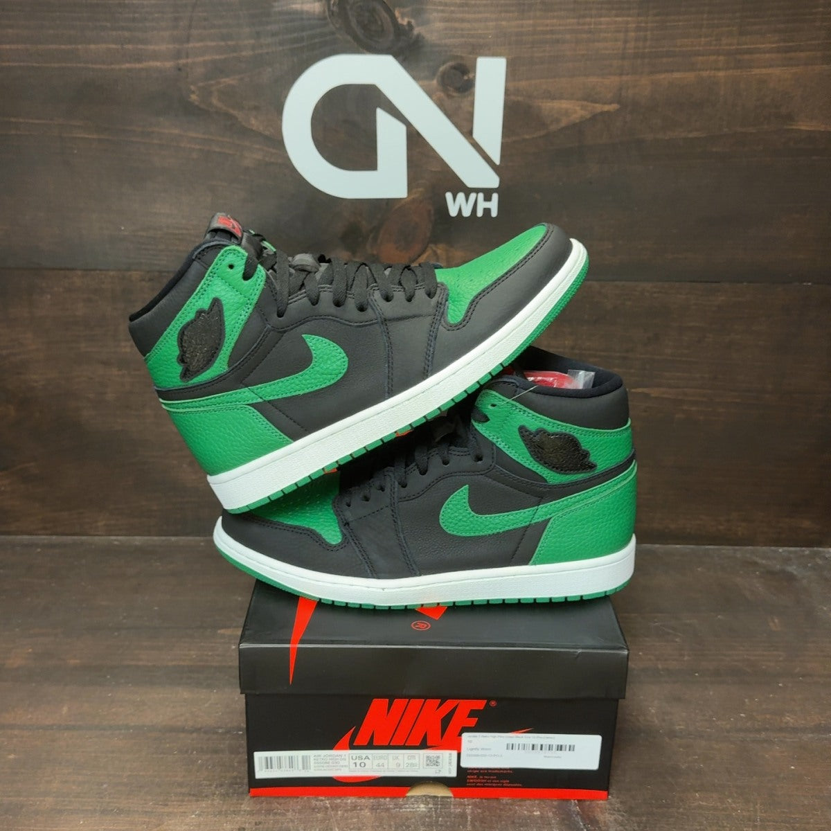 Jordan 1 Retro High Pine Green Black - Image 1
