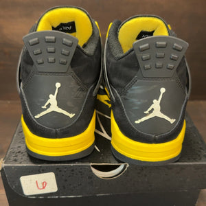 Jordan 4 Retro Thunder (2023) Size 9 (Pre-Owned) - aux