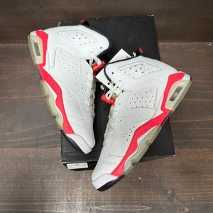 Jordan 6 Retro Infrared White (2014) (GS) - Image 4