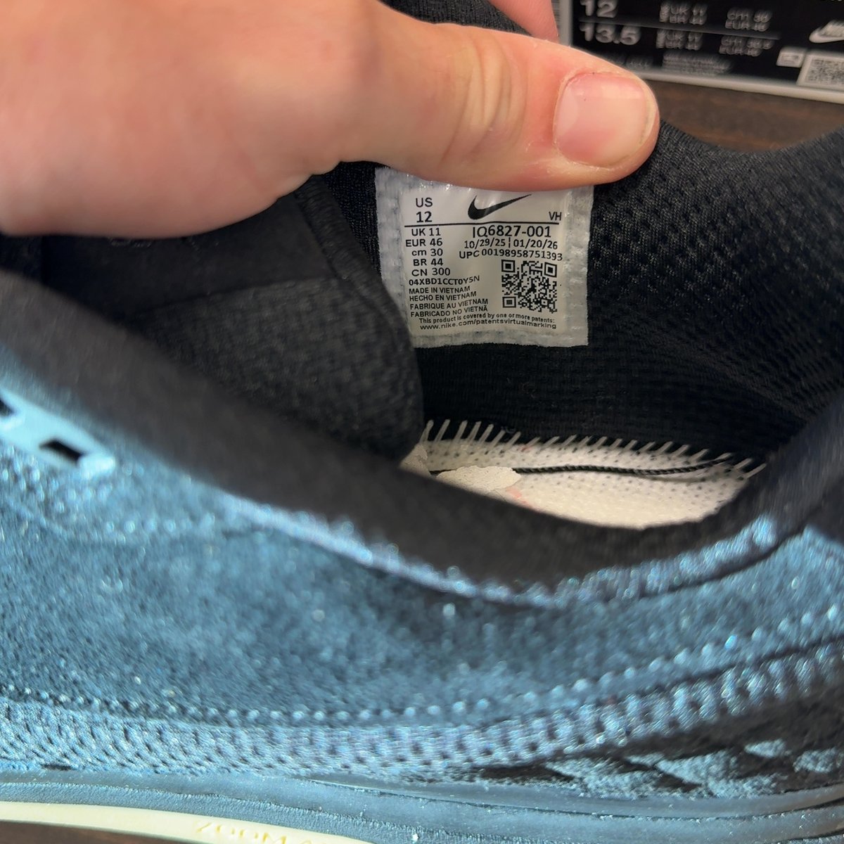 Nike SB Zoom Air Paul Rodriguez 1 Black Gum Size 12 (Pre-Owned) - aux