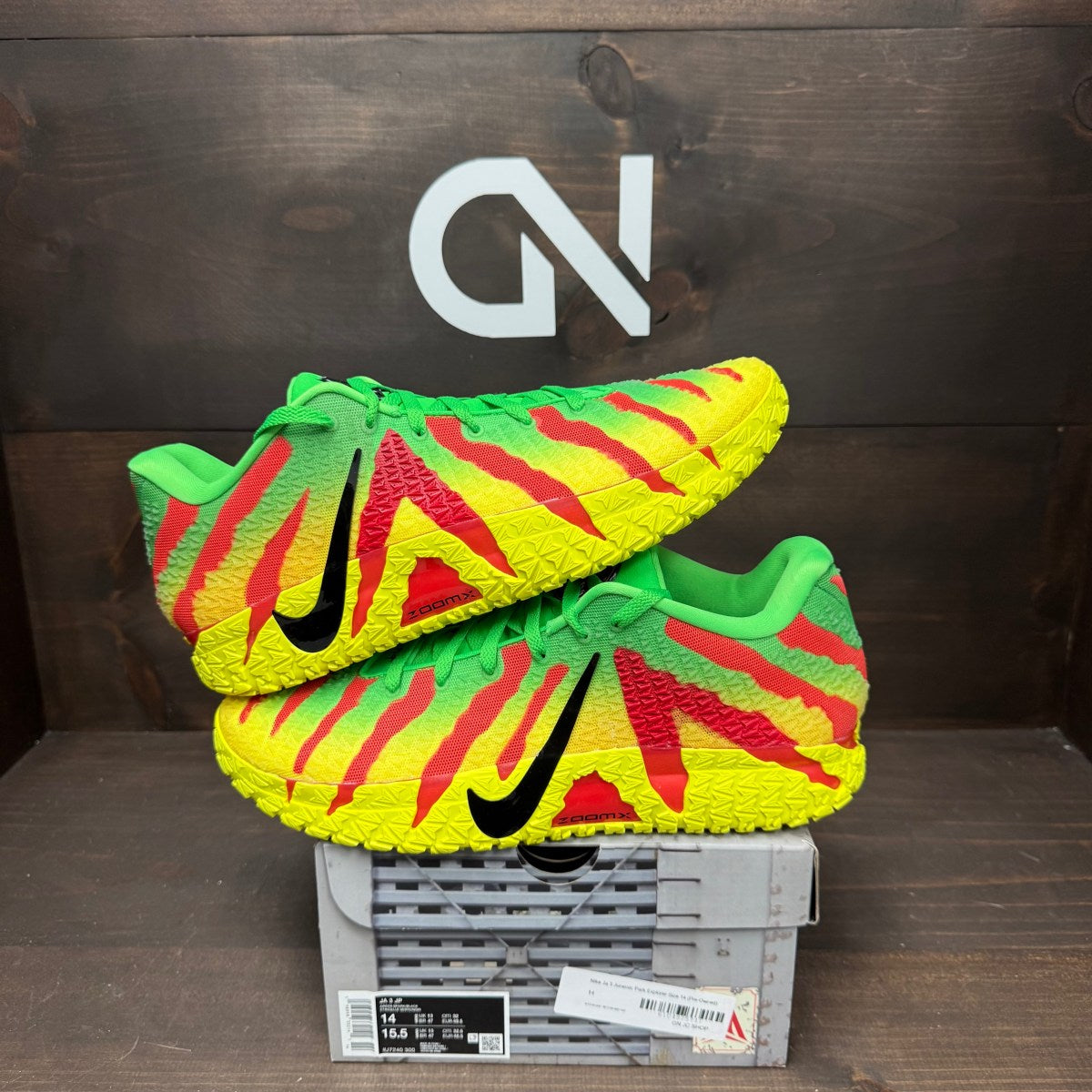 Nike Ja 3 Jurassic Park Explorer - Image 1