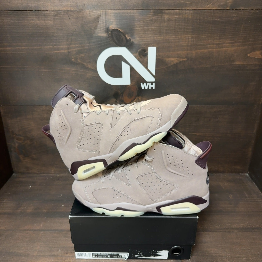 Jordan 6 Retro A Ma Maniére Smokey Mauve Size 11.5 (Pre-Owned)