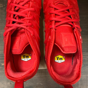 Nike Air VaporMax Plus Triple Red Size 9.5 (Pre-Owned) - Image 5