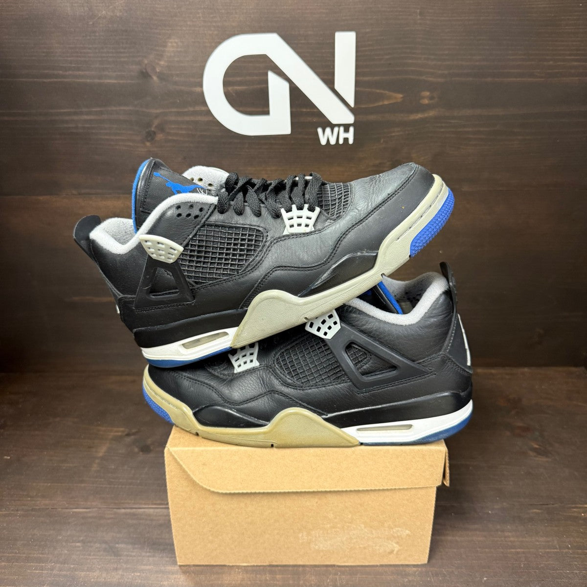 Jordan 4 Retro Motorsports Alternate Size 9 (Pre-Owned) - Image 1