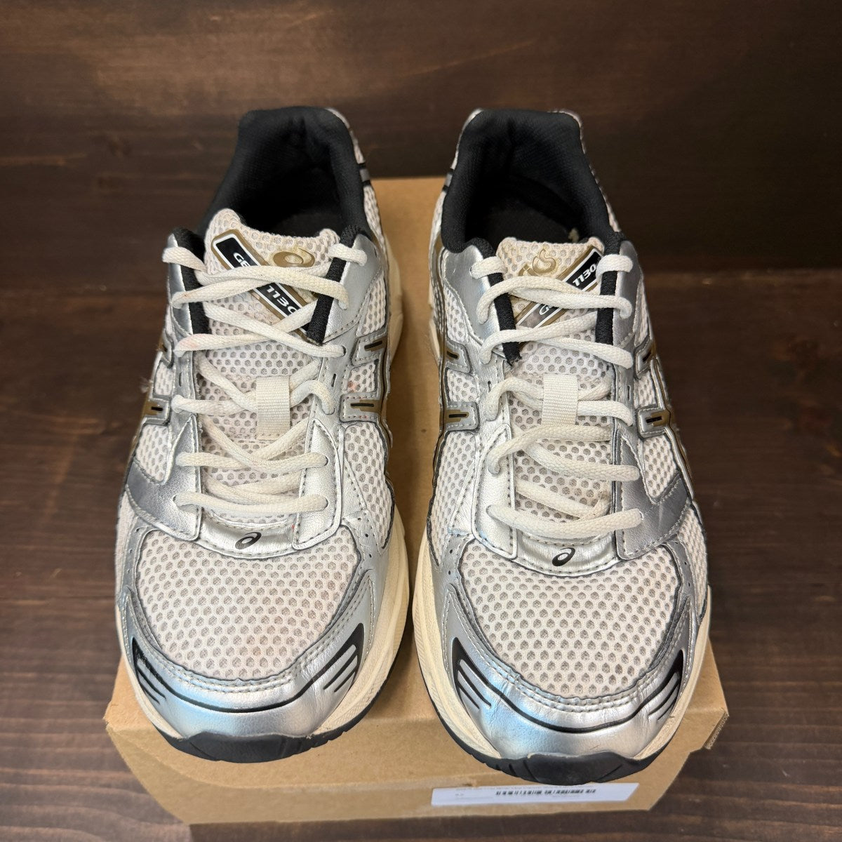 ASICS Gel-1130 White Clay Canyon Size 9.5 (Pre-Owned) - Image 3