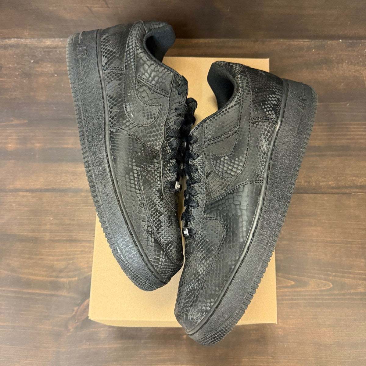 Nike Air Force 1 Low Kobe Bryant Forever Black Size 13 (Pre-Owned) - Image 2