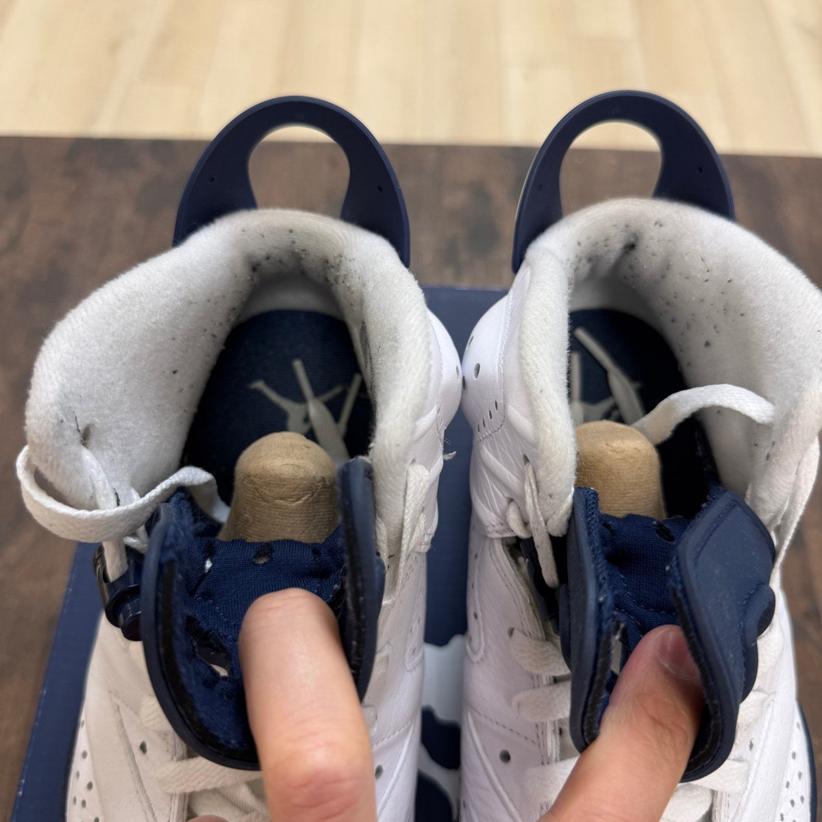 Jordan 6 Retro Midnight Navy (2022) - Image 3