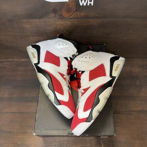Jordan 6 Retro Carmine (2021) Size 12 (Pre-Owned)
