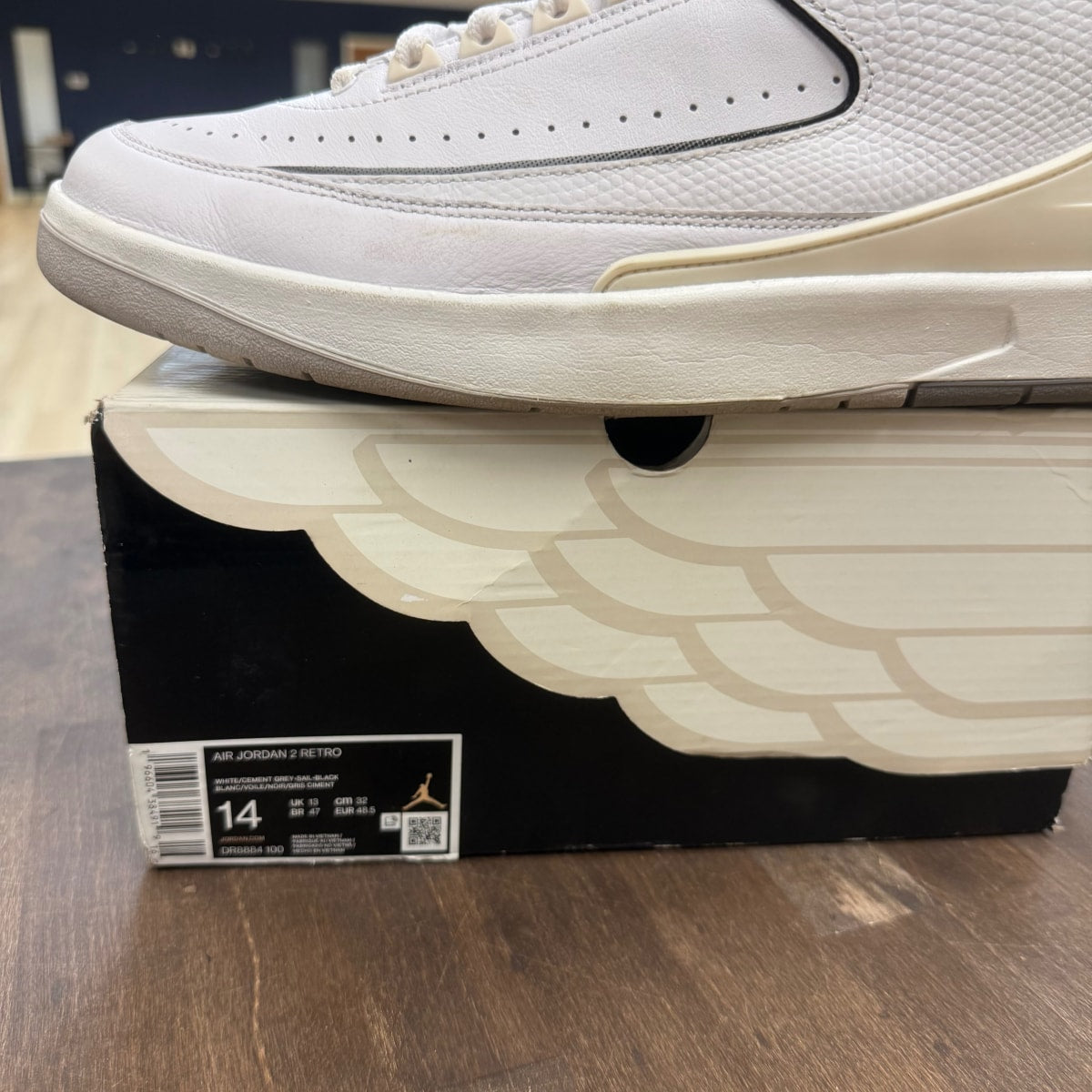 Jordan 2 Retro Cement Grey - Image 6