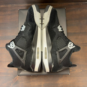 Jordan 4 Retro Black Canvas (GS) - Image 5