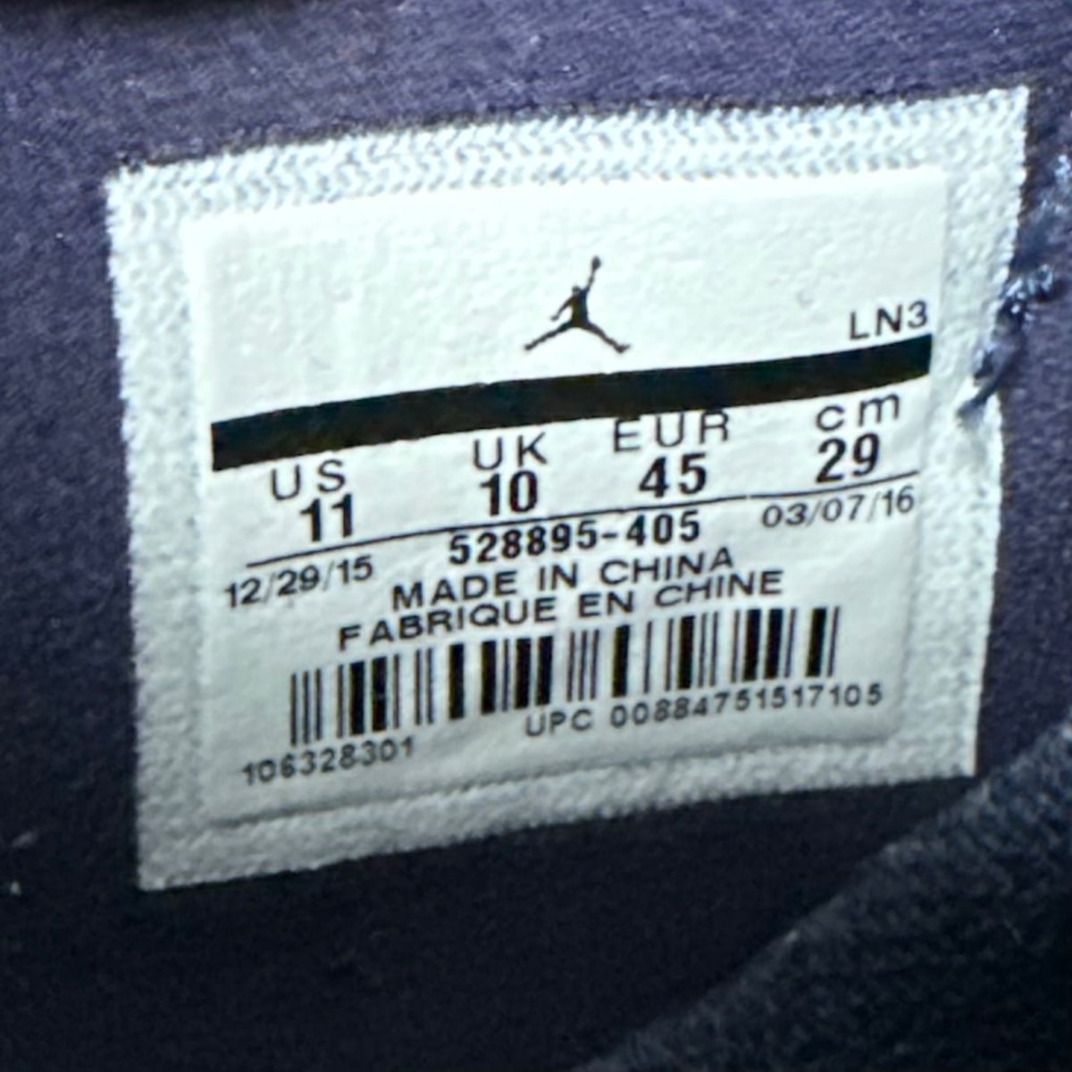 Jordan 11 Retro Low Midnight Navy - Image 7