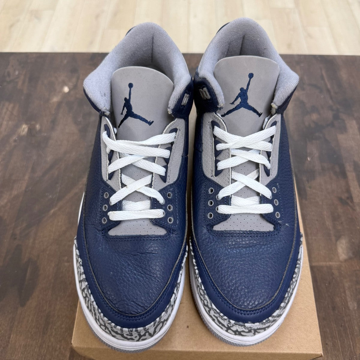 Jordan 3 Retro Georgetown (2021) Size 11 (Pre-Owned) - Image 2