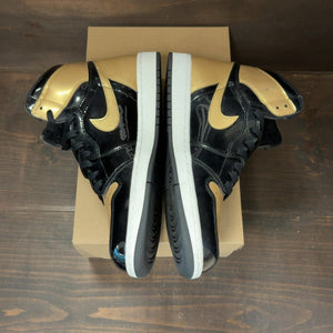 Jordan 1 Retro High NRG Patent Gold Toe Size 12 (Pre-Owned) - Image 4