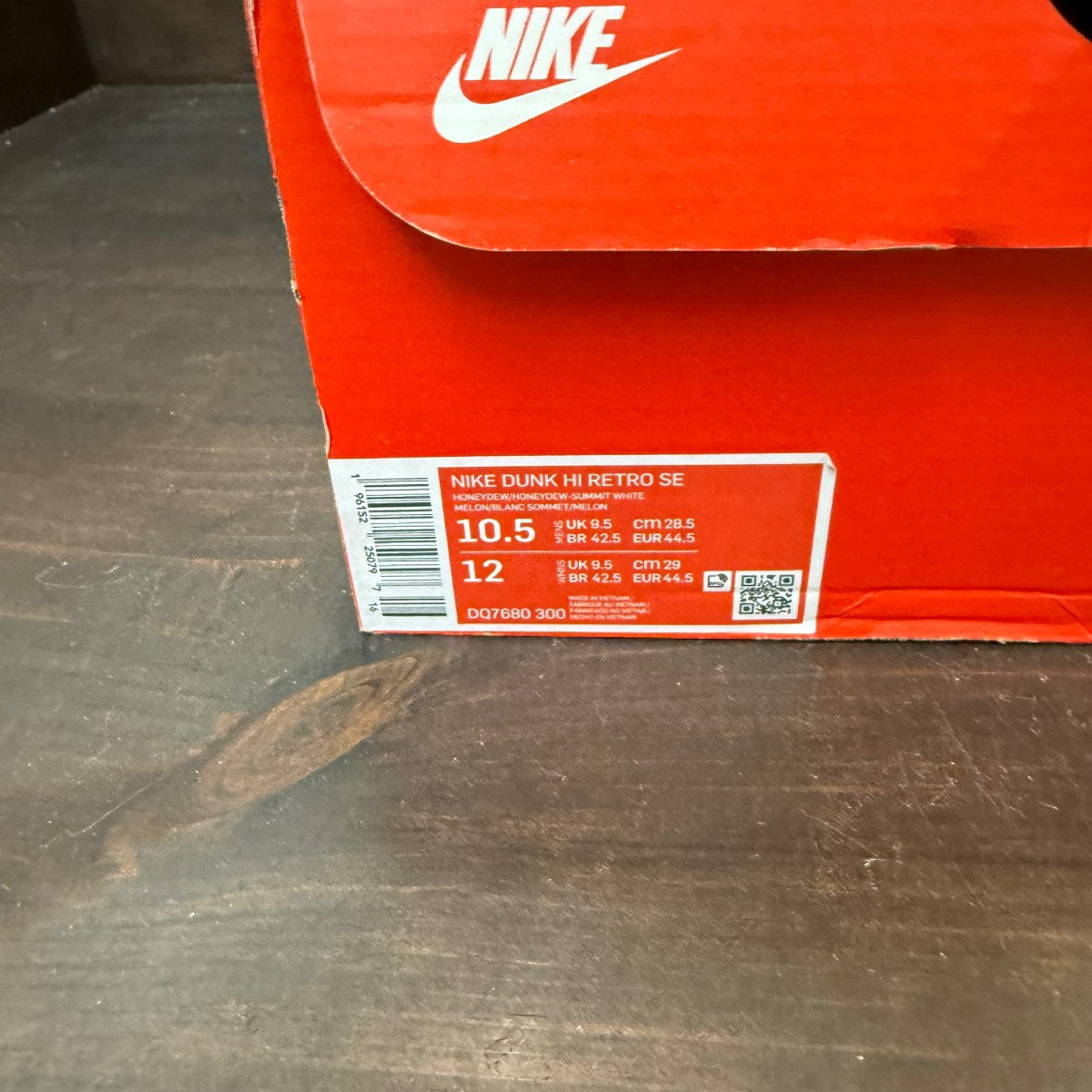 Nike Dunk High SE Inspected By Swoosh Honeydew - Image 7