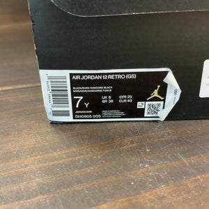 Jordan 12 Retro Black Dark Concord (GS) - Image 7