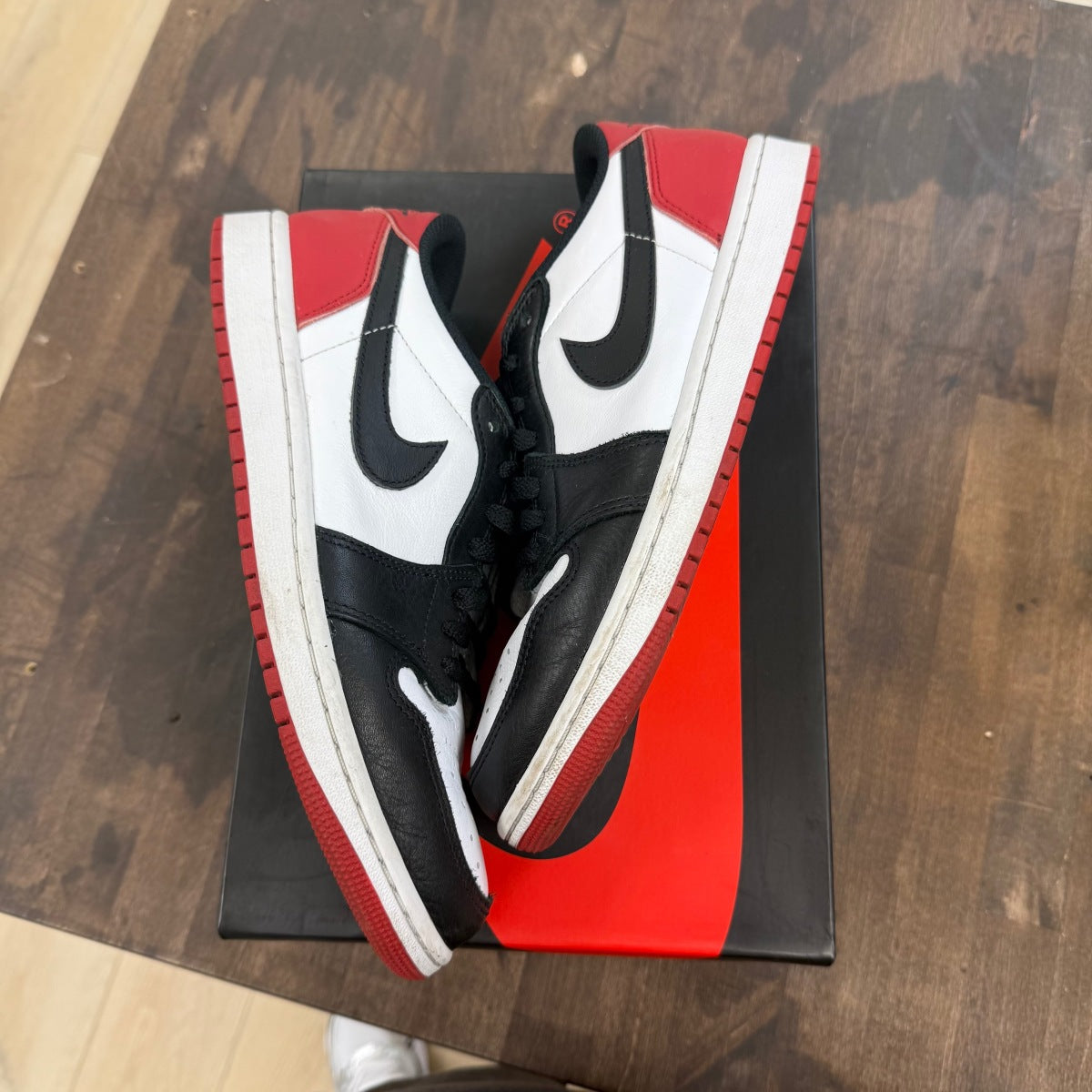 Jordan 1 Retro Low OG Black Toe (2023) - Image 1