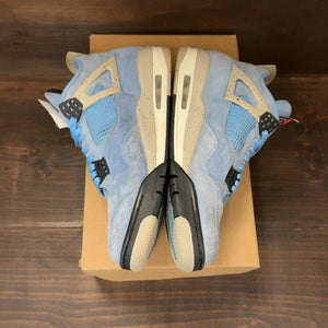 Jordan 4 Retro University Blue Size 10.5 (Pre-Owned) - Image 4