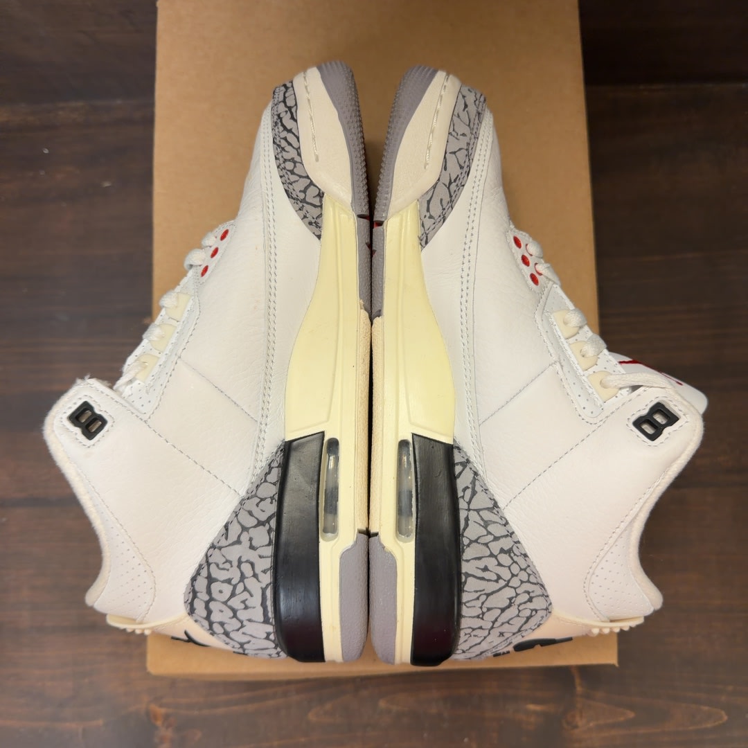 Jordan 3 Retro White Cement Reimagined (GS) Size 5Y (Pre-Owned) - Image 5