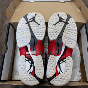 Jordan 8 Retro White True Red (2025) (GS) Size 7Y (Pre-Owned) - Image 5