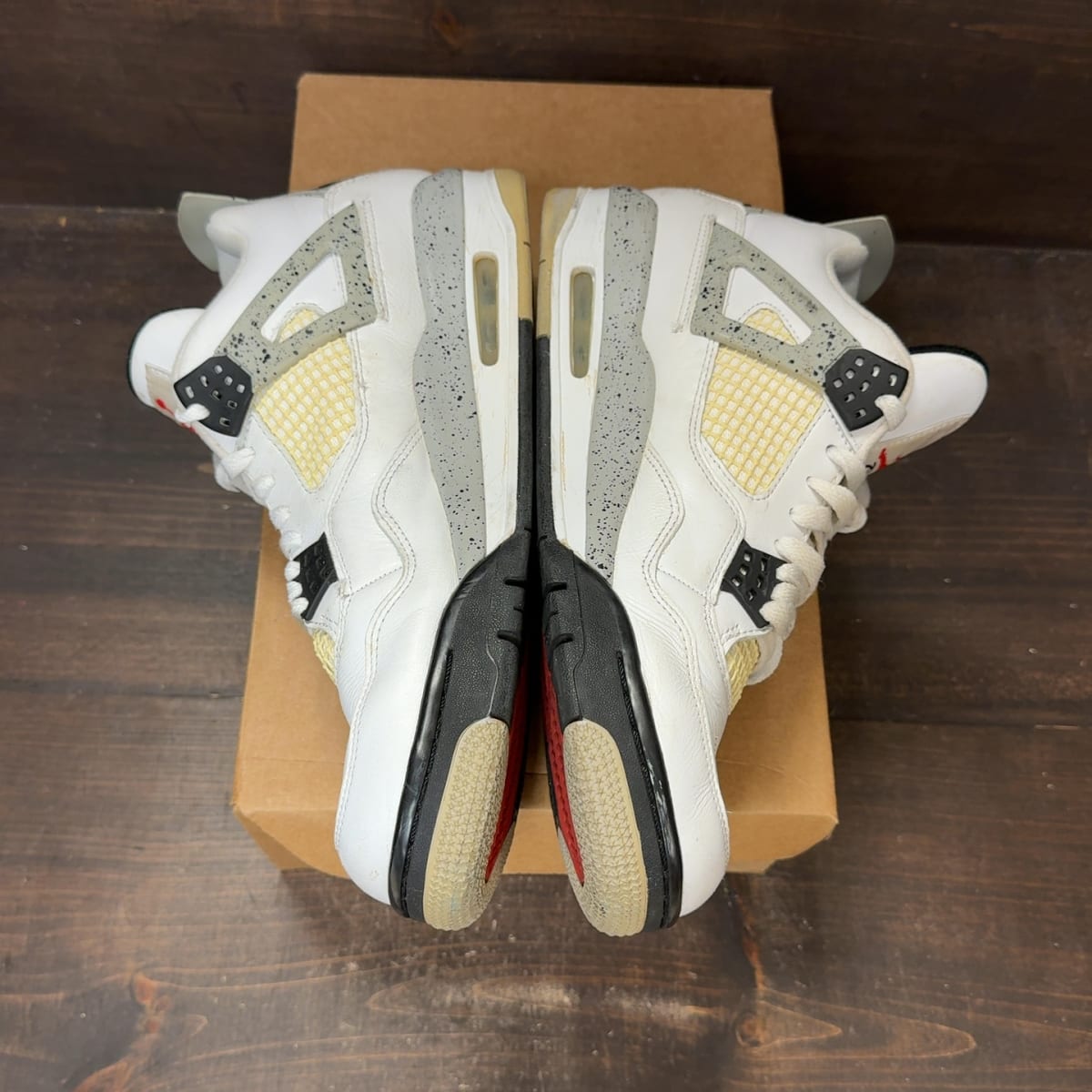 Jordan 4 Retro White Cement (2016) Size 11 (Pre-Owned) - aux