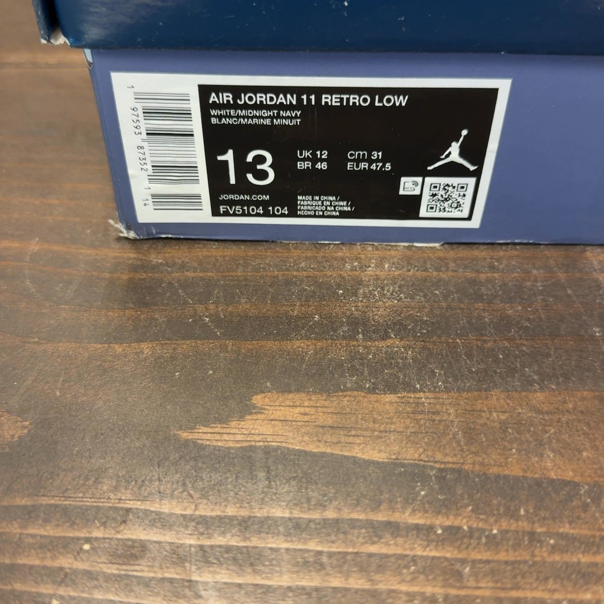 Jordan 11 Retro Low Diffused Blue Size 13 (Pre-Owned) - aux