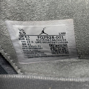Jordan 4 Retro SE Paris Olympics Wet Cement Size 9.5 (Pre-Owned) - aux