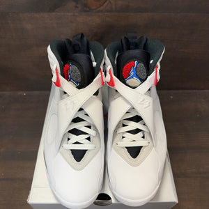Jordan 8 Retro White True Red (2025) Size 10 (Pre-Owned) - Image 3