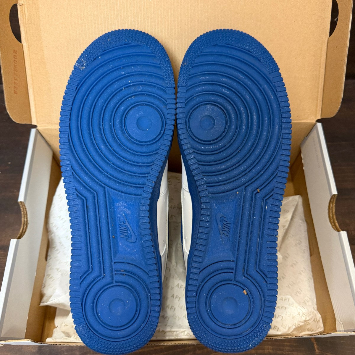 Nike Air Force 1 Low 07 White Royal - Image 7