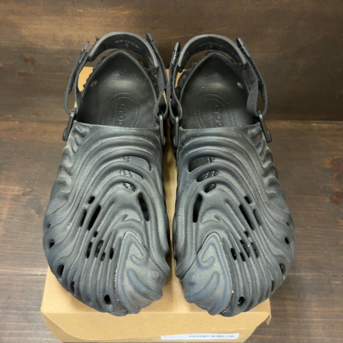 Crocs Pollex Clog by Salehe Bembury Sasquatch Size 12 (Pre-Owned) - tag