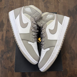 Jordan 1 Mid Linen - Image 1