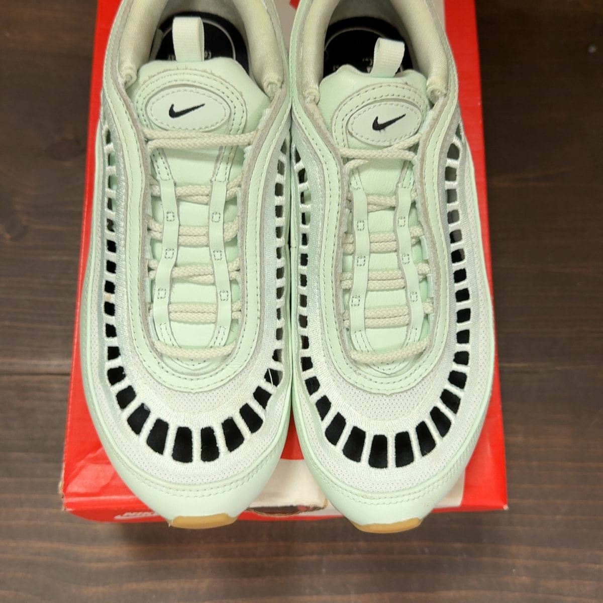 Nike Air Max 97 Barely Green (Women's) Size 6.5W (Pre-Owned) - Image 3