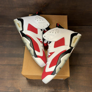 Jordan 6 Retro Carmine (2021) Size 8.5 (Pre-Owned) - Image 2