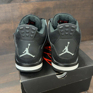 Jordan 4 Retro SE Black Canvas - Image 4