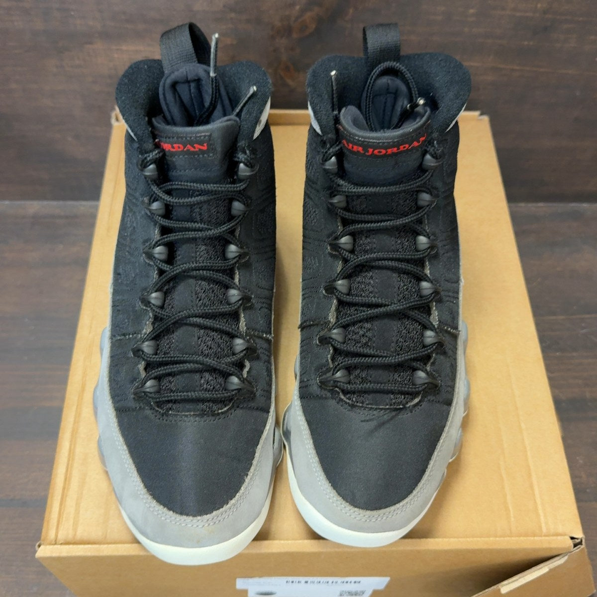 Jordan 9 Retro Particle Grey Size 7.5 (Pre-Owned) - Image 3