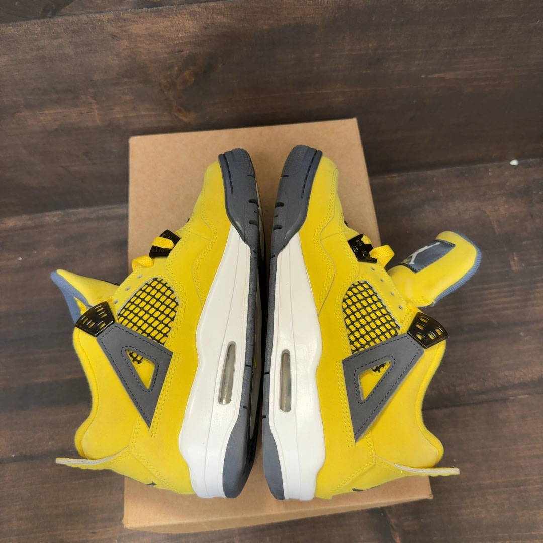 Jordan 4 Retro Lightning (2021) (GS) Size 5.5Y (Pre-Owned) - Image 6