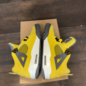 Jordan 4 Retro Lightning (2021) (GS) Size 5.5Y (Pre-Owned) - Image 6