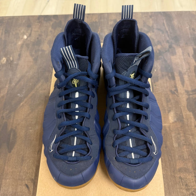 Nike Air Foamposite One Navy Gum Size 9.5 (Pre-Owned) - Image 2