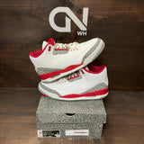 Jordan 3 Retro Cardinal Red Size 10.5 (Pre-Owned) - front