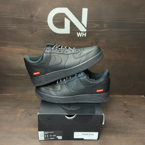 Nike Air Force 1 Low Supreme Black - Image 1