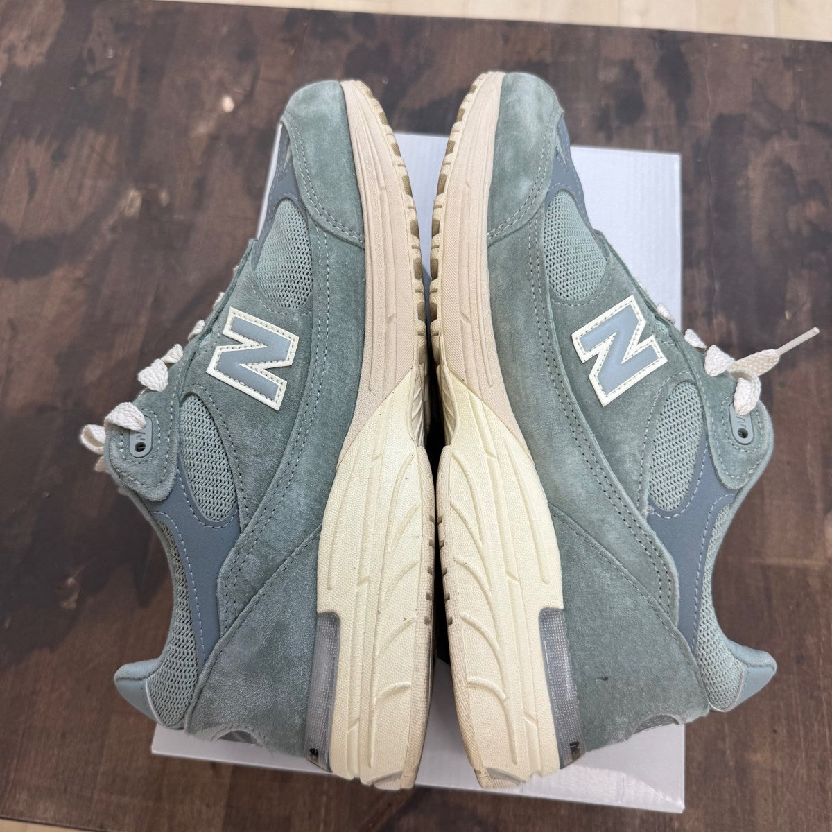 New Balance 993 MiUSA Kith Pistachio Size 10 (Pre-Owned)