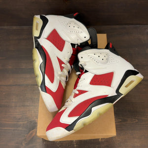 Jordan 6 Retro Carmine (2021) Size 13 (Pre-Owned) - Image 2