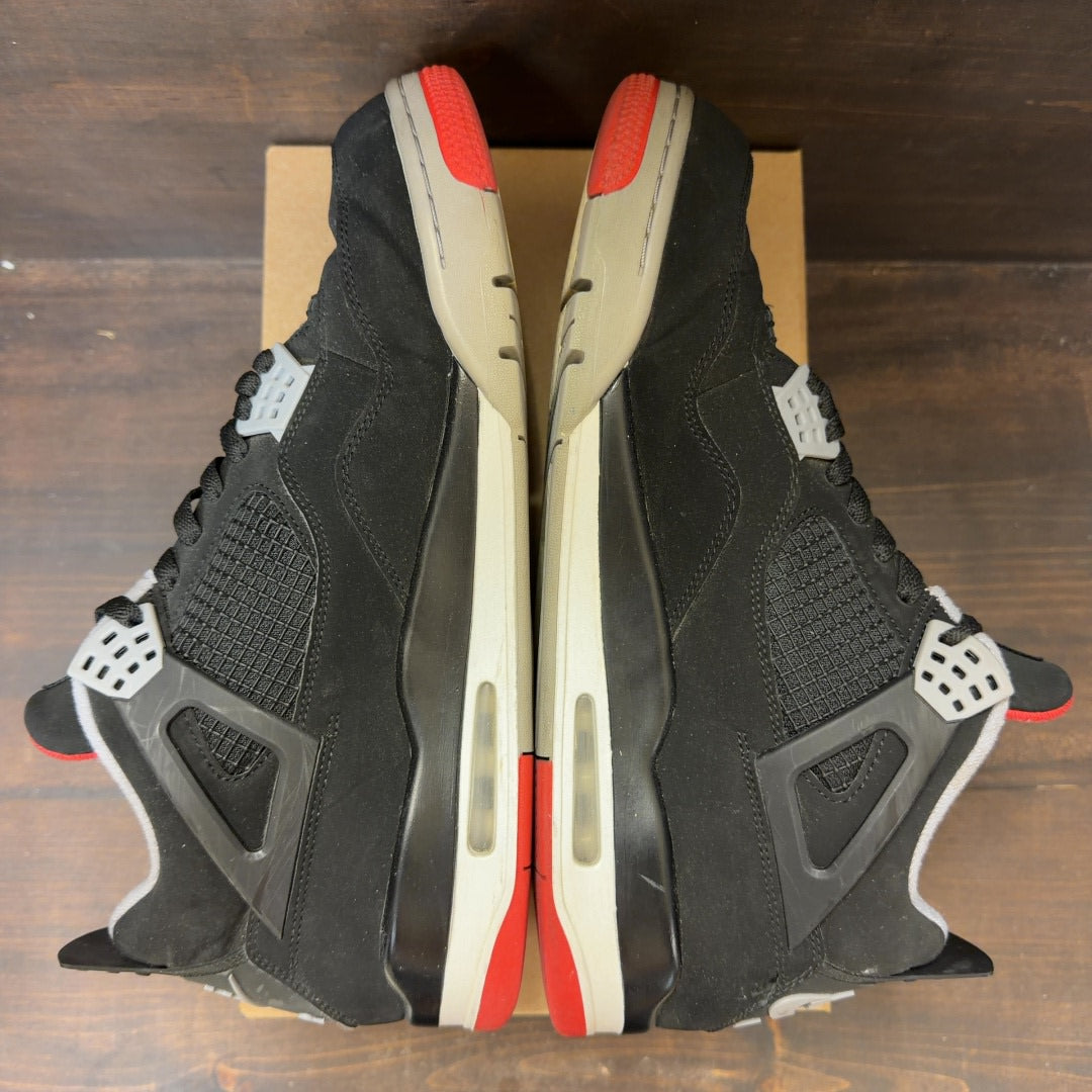 Jordan 4 Retro Bred (2019) Size 13 (Pre-Owned) - Image 5