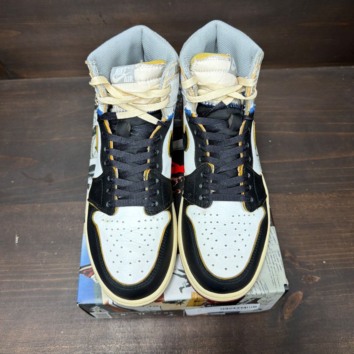 Jordan 1 Retro High Union Los Angeles Black Toe - Image 3