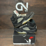 Jordan 5 Retro OG Black Metallic Reimagined Size 9 (Pre-Owned) - Image 1