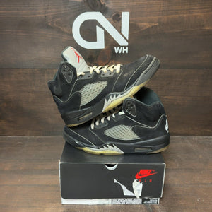 Jordan 5 Retro OG Black Metallic Reimagined Size 9 (Pre-Owned) - Image 1