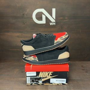 Jordan 1 Retro Low OG SP SoleFly Size 9 (Pre-Owned) - front