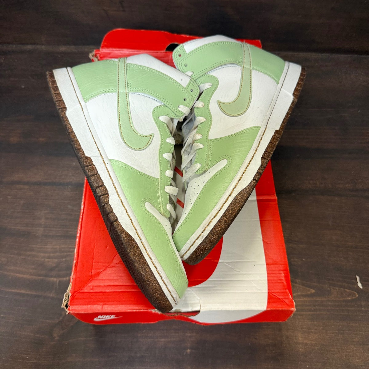 Nike Dunk High SE Inspected By Swoosh Honeydew - Image 2
