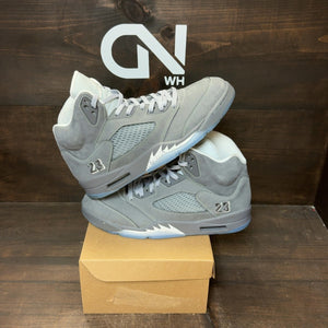 Jordan 5 Retro Wolf Grey (2026) Size 13 (Pre-Owned) - Image 1