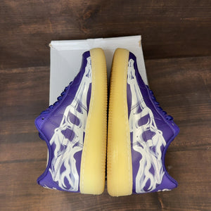 Nike Air Force 1 Low '07 QS Purple Skeleton Halloween (2021) - Image 6